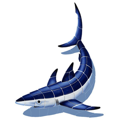 S50-29/SH Shark, CC  w/Shadow Custom Mosaics
