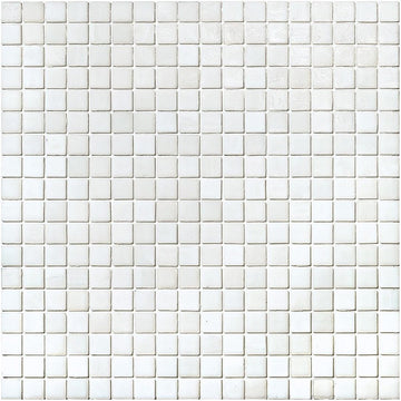 Snow, 5/8" x 5/8" Glass Tile | Mosaic Pool Tile by SICIS