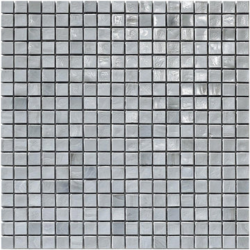 Titanium 1, 5/8" x 5/8" Glass Tile | Mosaic Tile by SICIS