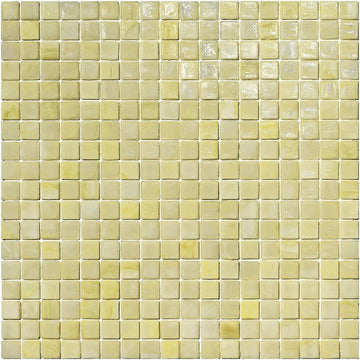 Vanilla, 5/8" x 5/8" Glass Tile | Mosaic Pool Tile by SICIS
