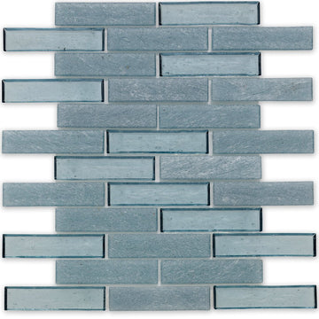 Superior Wave Glass Tile by American Glass Mosaics