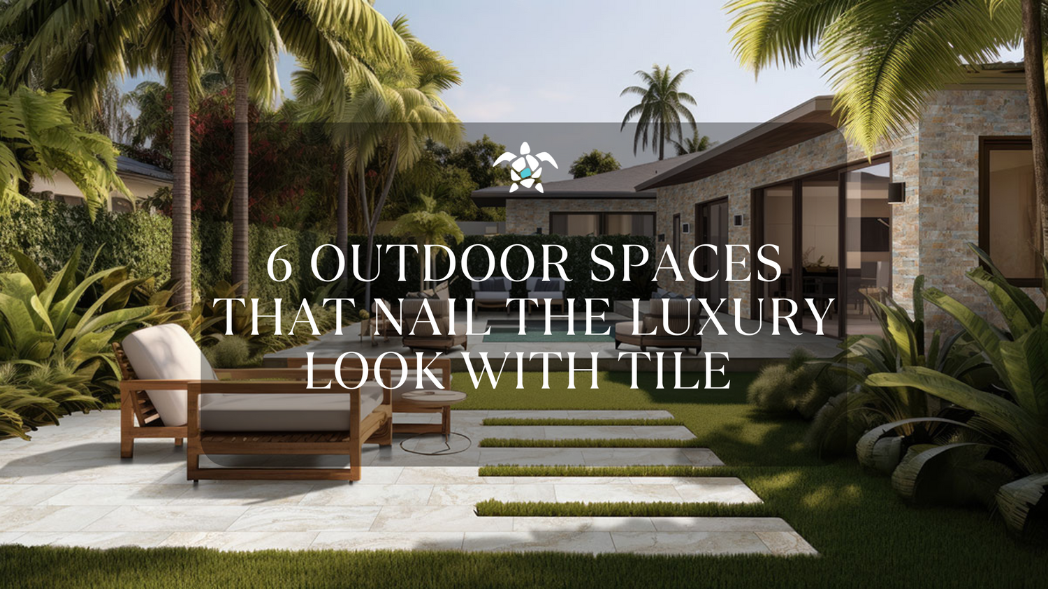 Luxury outdoor tile, glass mosaic tiles, large-format porcelain pavers, poolside elegance, seamless patio, natural stone-look tile