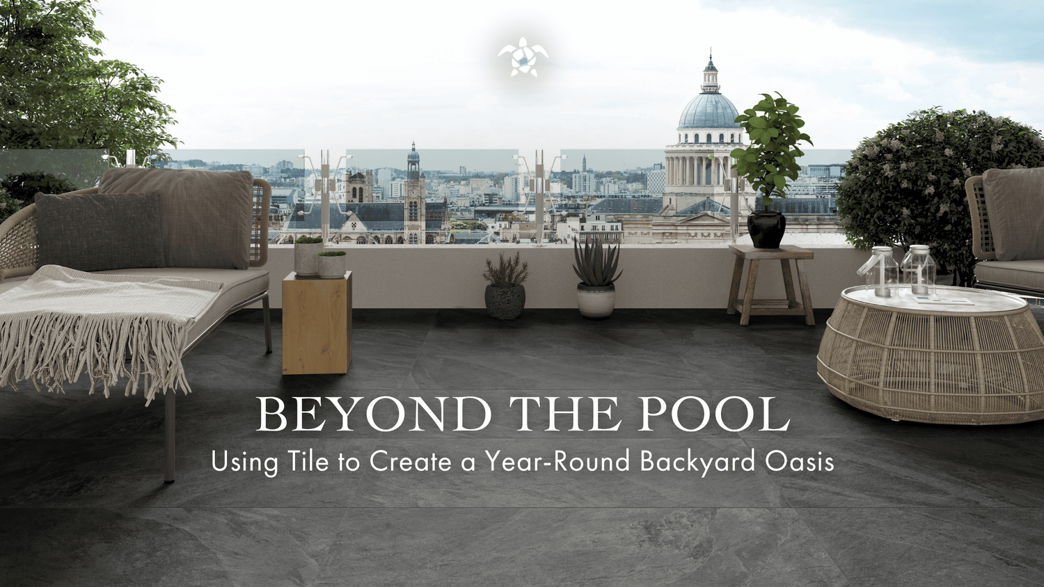 Beyond the Pool: Using Tile to Create a Year-Round Backyard Oasis