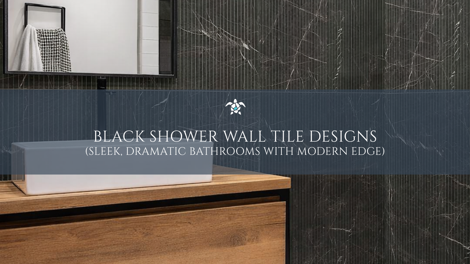 Black Shower Wall Tile Designs: Sleek, Dramatic Bathrooms With Modern Edge