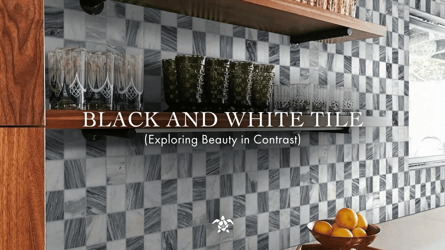 Black and White Tile (Exploring Beauty in Contrast)