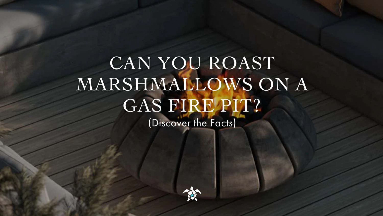 Can You Roast Marshmallows on a Gas Fire Pit