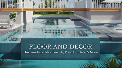 Floor and Decor: Discover Luxe Tiles, Fire Pits, Patio Furniture & More
