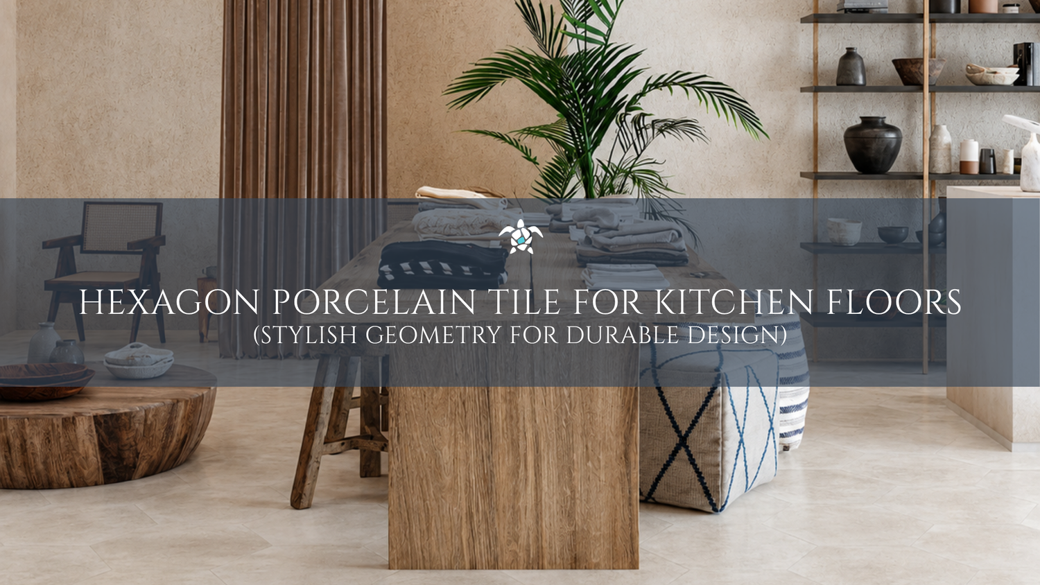 Hexagon Porcelain Tile for Kitchen Floors: Stylish Geometry for Durable Design