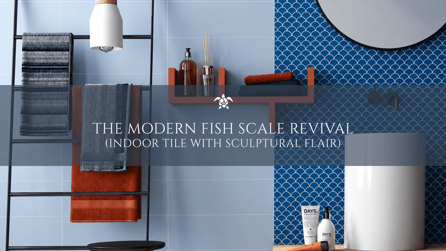 The Modern Fish Scale Revival (Indoor Tile With Sculptural Flair)