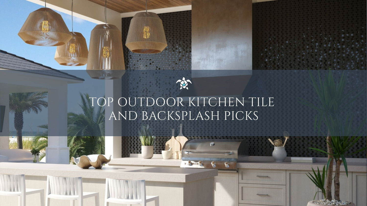 Top Outdoor kitchen tile