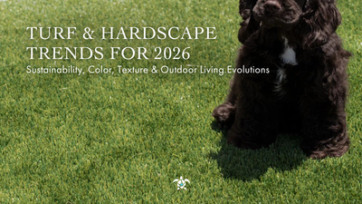 Turf & Hardscape Trends for 2026: Sustainability, Color, Texture & Outdoor Living Evolutions