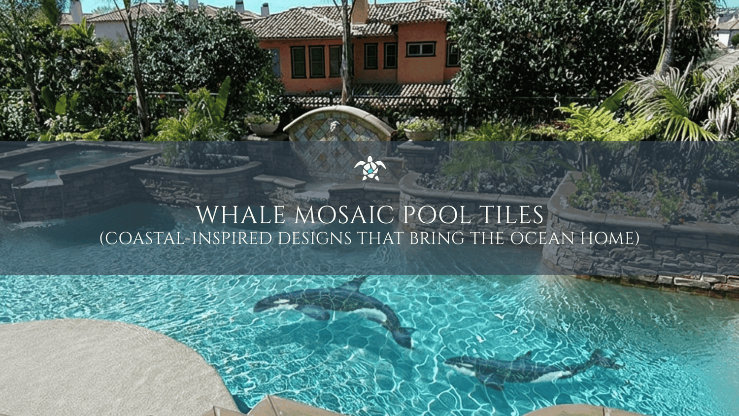 Whale Mosaic Pool Tiles: Coastal-Inspired Designs That Bring the Ocean Home