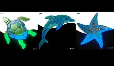 Glow-in-the-Dark Pool Mosaics are Here!