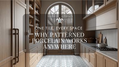 One Tile, Every Space: Why Patterned Porcelain Works Anywhere