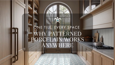 One Tile, Every Space: Why Patterned Porcelain Works Anywhere