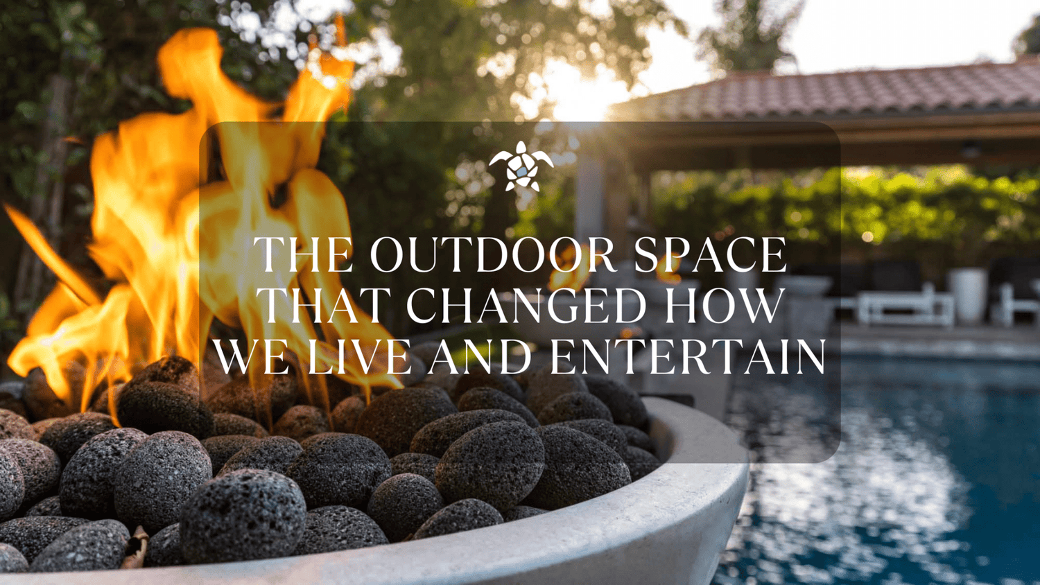 Modern outdoor living, stylish patio, fire bowls, fire table, artificial grass, outdoor furniture, inviting backyard design, entertaining outdoors