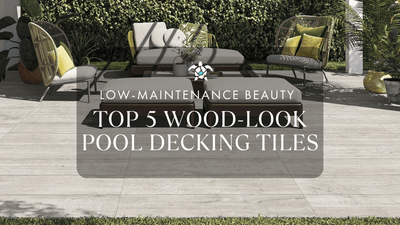 Top 5 Wood-Look Pool Decking Tiles for Low-Maintenance Beauty