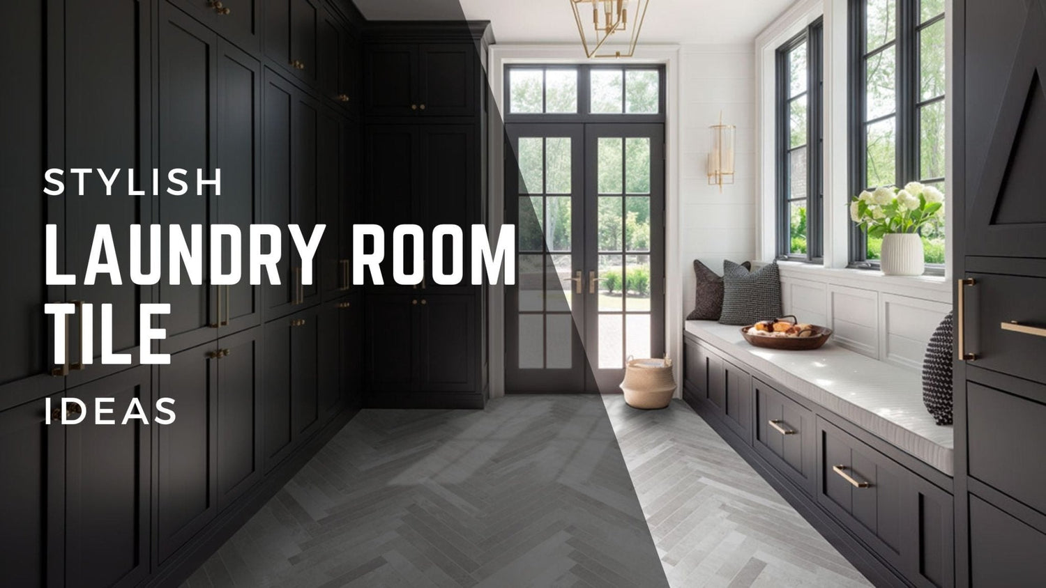 Stylish Laundry Room Tile Ideas