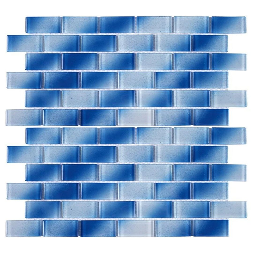Alpha Series Glass Subway Tile | Modern Glass Mosaic Tile for Pools