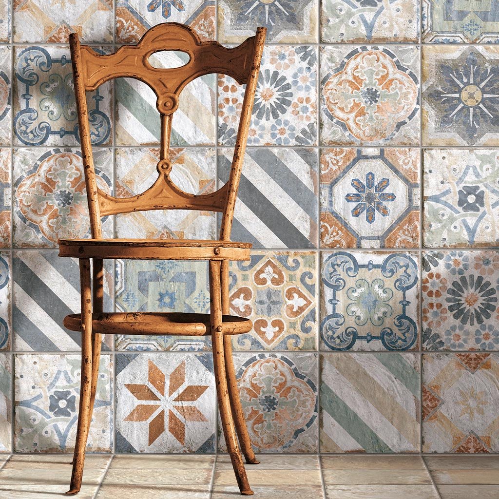 Multicolor Porcelain Tile | Tile for Backsplashes, Pools & Spas