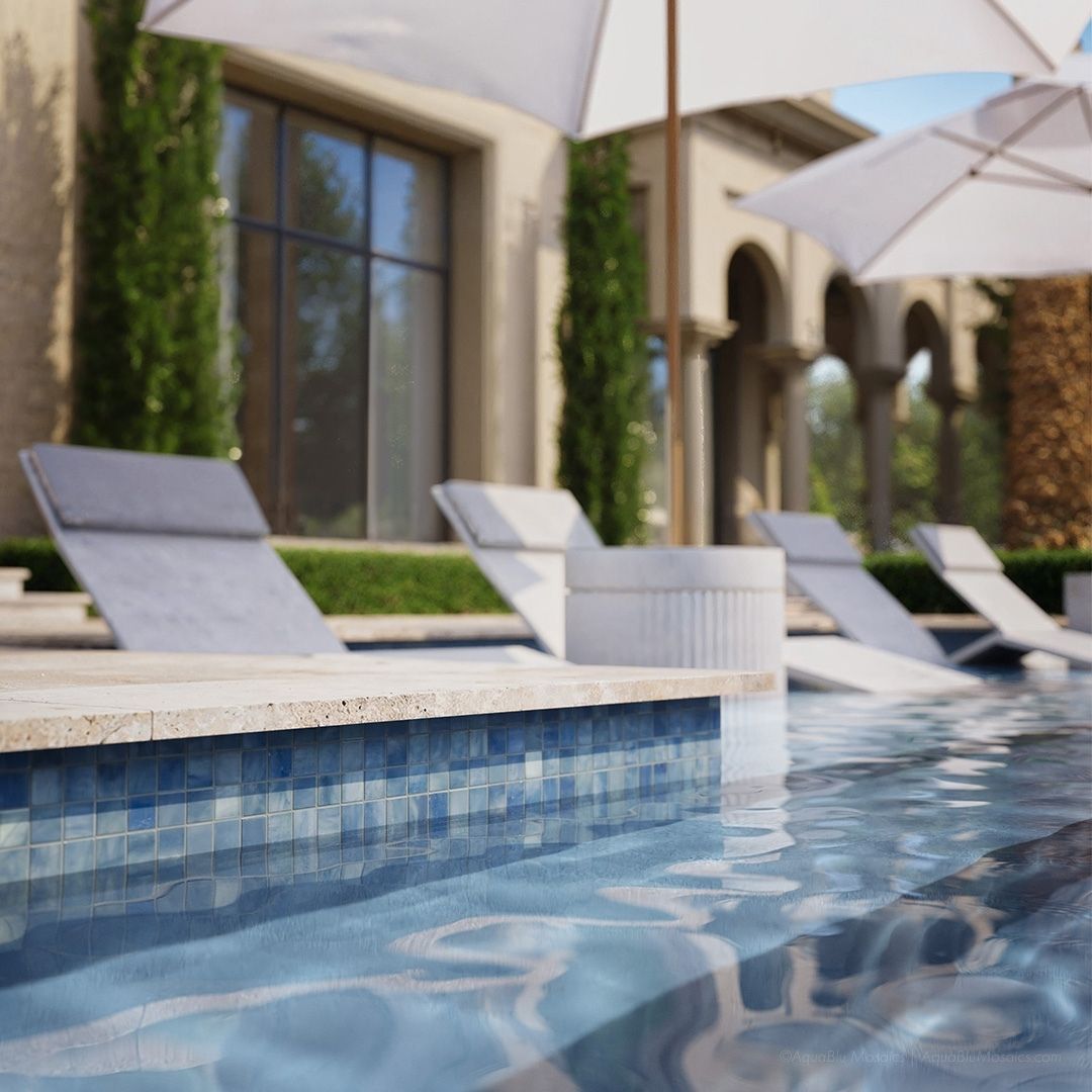 Opera Series Glass Tile | Kitchen Backsplash & Pool Tile