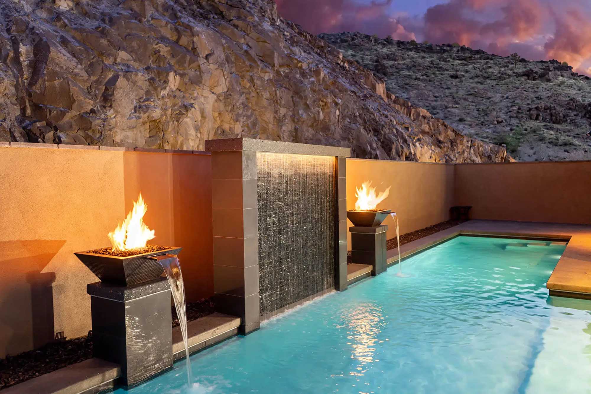 Wildfire Pool The Outdoor Plus | Fire & Water Features for Pools