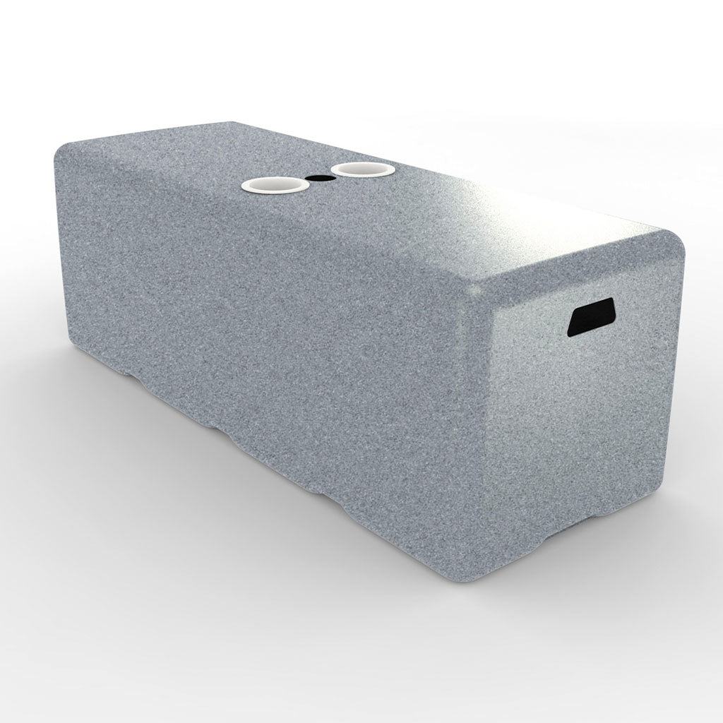 Splash Dash Bench with Umbrella Hole and Cupholders