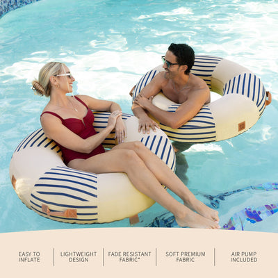 Lux Inflatable Ring Float by Big Joe