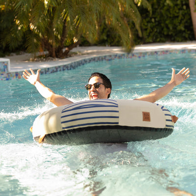 Lux Inflatable Ring Float by Big Joe