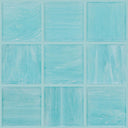 240 Blue Aura, 3/4" x 3/4" - Glass Tile