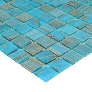 242 Argent Sky, 3/4" x 3/4" - Glass Tile
