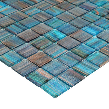 245 Submerged, 3/4" x 3/4" - Glass Tile
