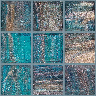 245 Submerged, 3/4" x 3/4" - Glass Tile