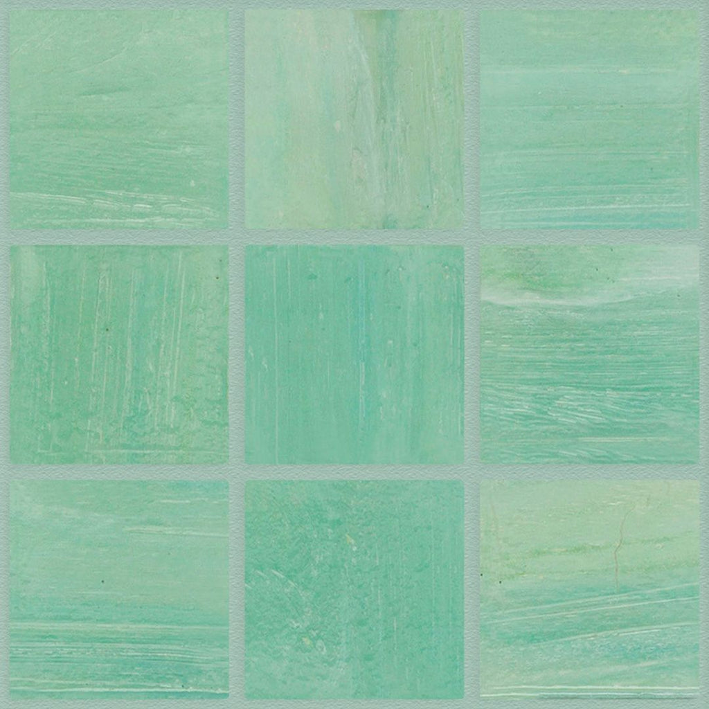 251 Sea Foam, 3/4" x 3/4" - Glass Tile