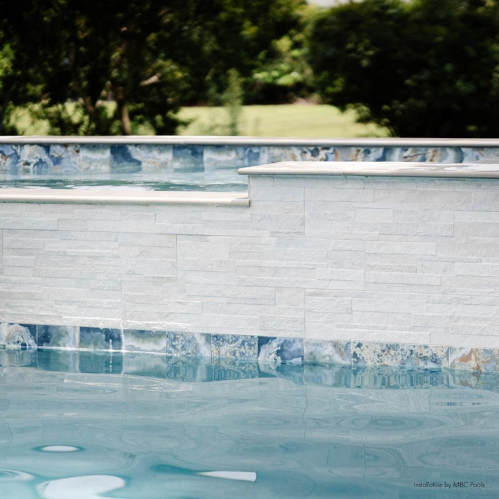Cross Multicolor 6" x 6" Pool Tile I CVLCROSMULTI6 | Pool Waterline Tile