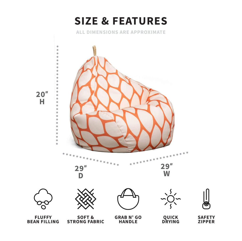 Outdoor plush chair by Big Joe