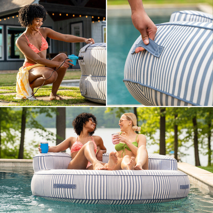 Dryside™ Island Inflatable Pool Float