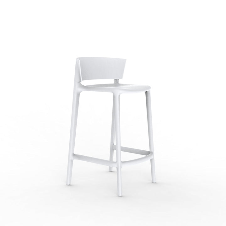 Africa Counter Stool by Vondom | Modern Patio Furniture - White