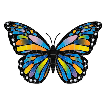 Butterfly Pool Mosaic by Artistry in Mosaics