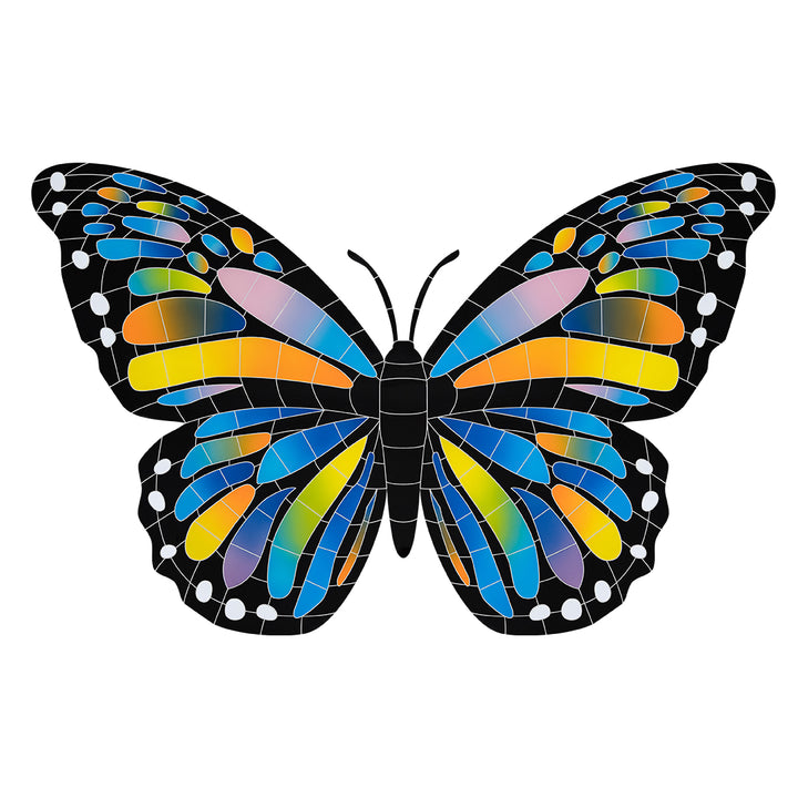 Butterfly Pool Mosaic by Artistry in Mosaics