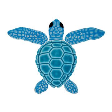 Mini Aqua Loggerhead Turtle by Artistry in Mosaics