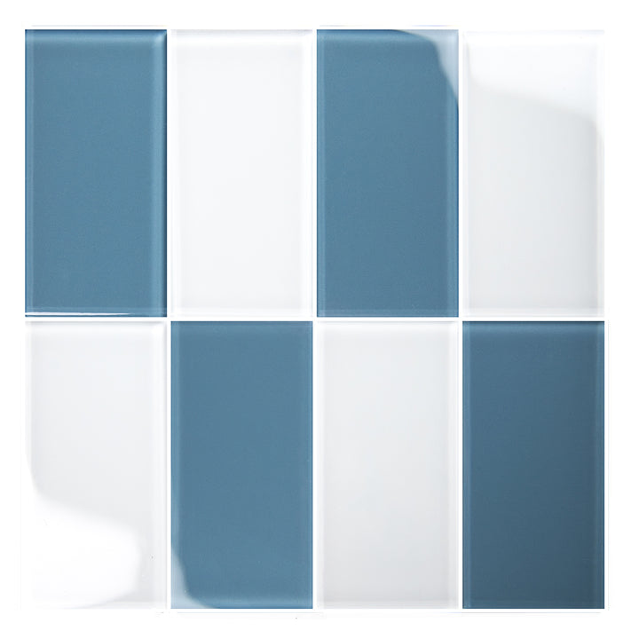 Slate Blue 3" x 6" glass tile