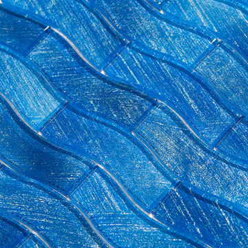 Starlight Bay Field 1" x 4" glass tile