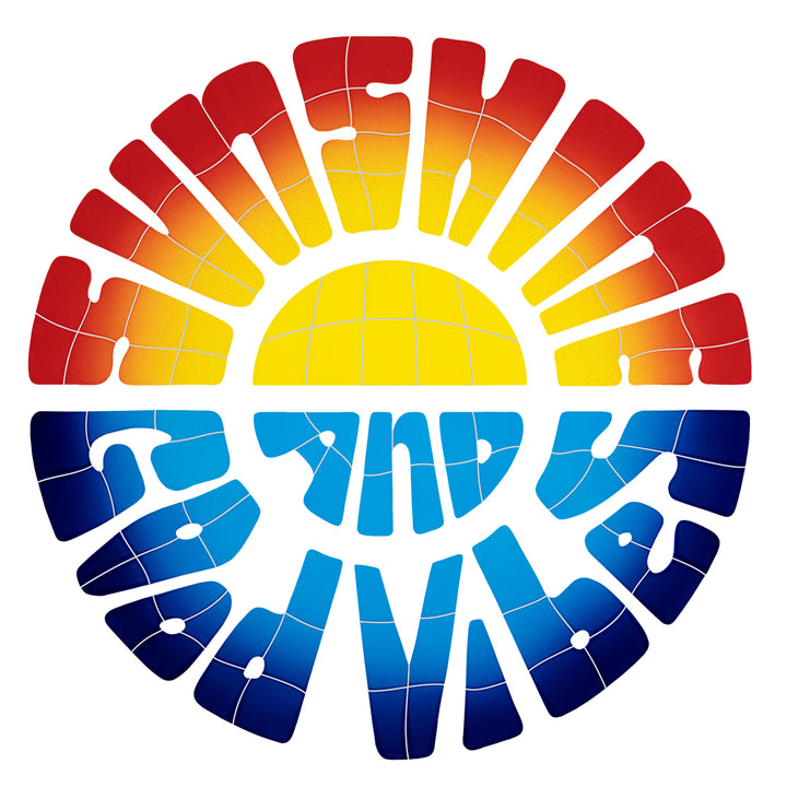 Sunshine and Goods Vibes Porcelain Mosaic