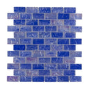Adriatic Seas, 1" x 2" - Glass Tile