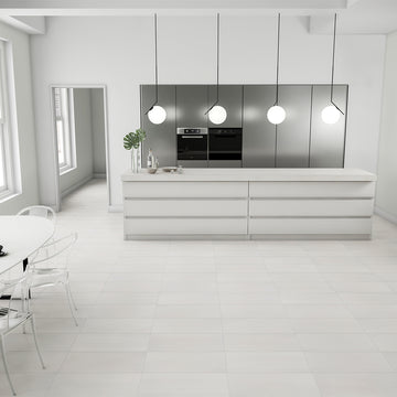 Adrock Frost, 12" x 24" Porcelain Tile | Floor & Wall Tile