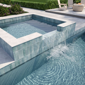 Agadir Agua, 2.8" x 11" | Porcelain Tile for Interiors & Exteriors