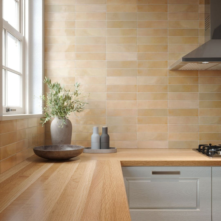 Agadir Cotto Oscuro Matte, 2.8" x 11" | Porcelain Tile by Dune