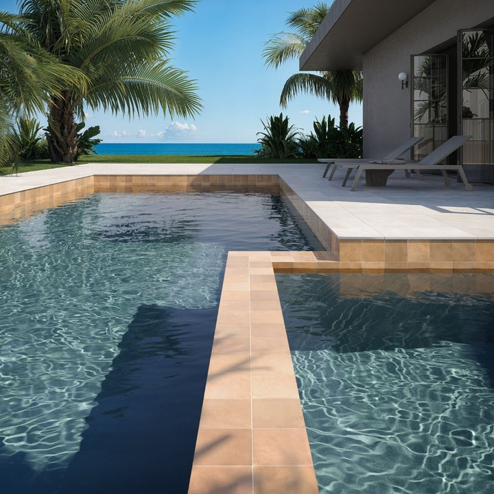 Agadir Cotto Oscuro Matte, 5.8" x 5.8" | Porcelain Tile by Dune
