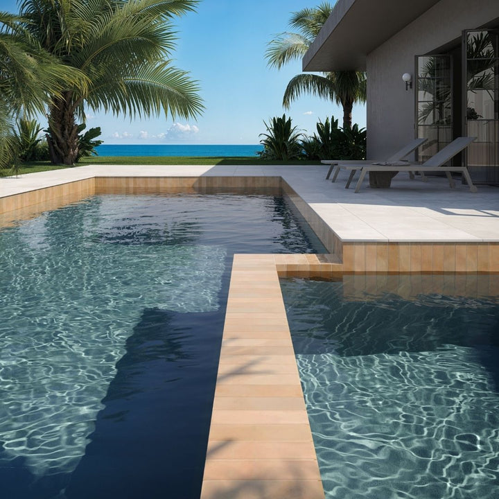 Agadir Cotto Oscuro Matte, 2.8" x 11" | Porcelain Tile by Dune